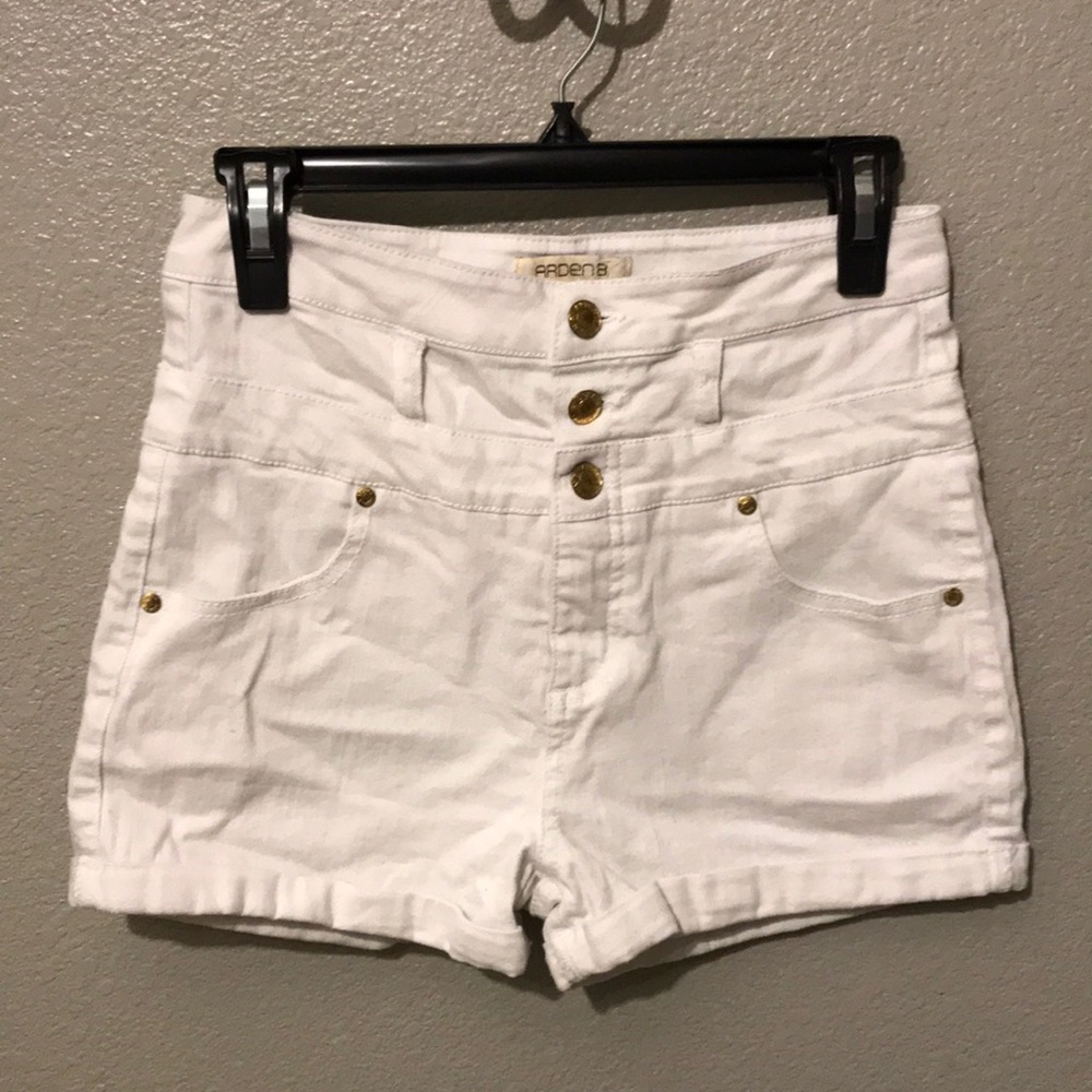 SOLD — High waisted jean shorts